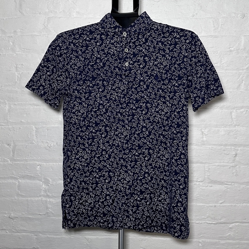 Polo Ralph Lauren Men's Navy Floral Polo Shirt